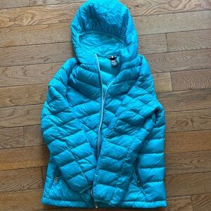 Gerry puffer coat with hood YL 14-16 worn once snow skiing EUC